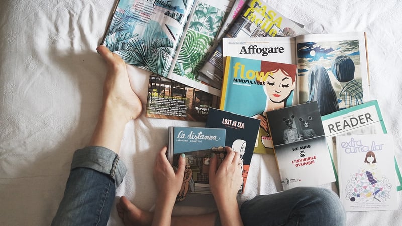 Recycled Magazine Coasters